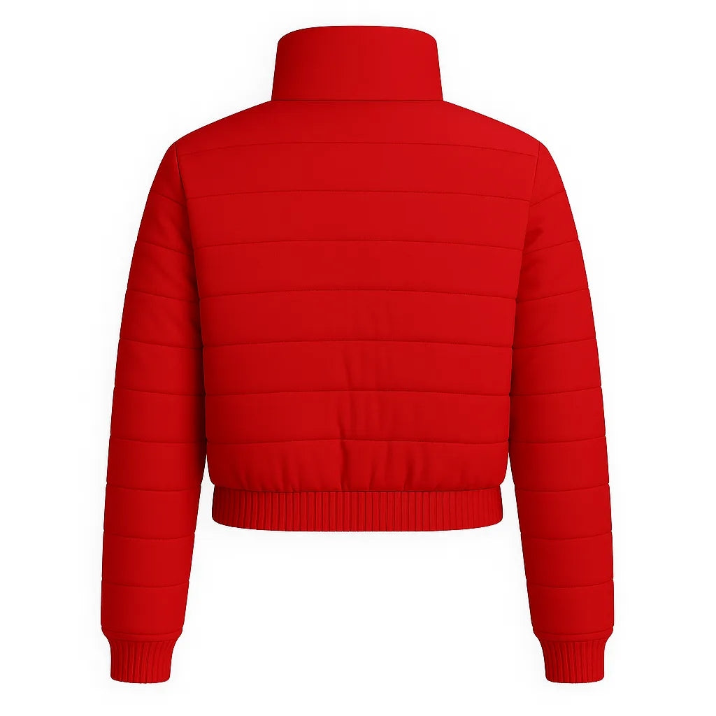 Chaqueta Acolchada Corta Women Red
