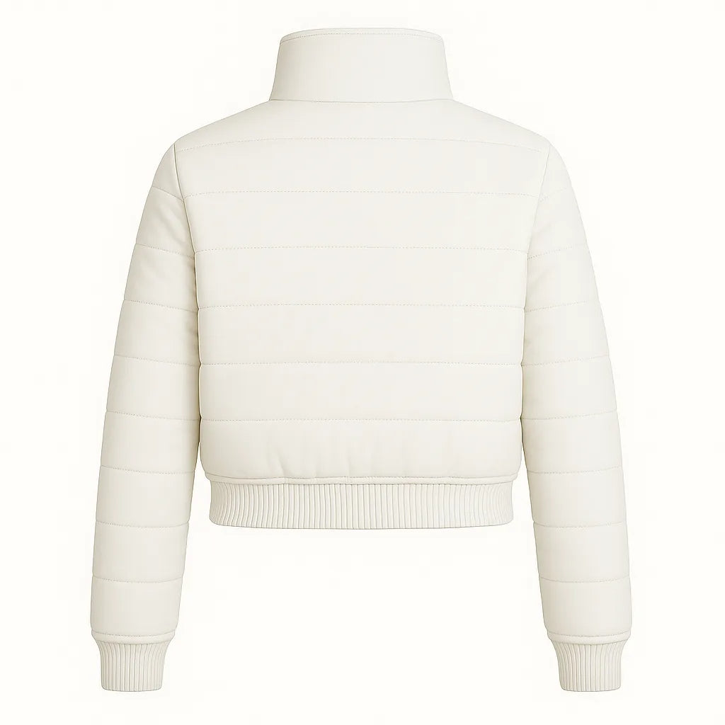 Chaqueta Acolchada Corta Women Whitte