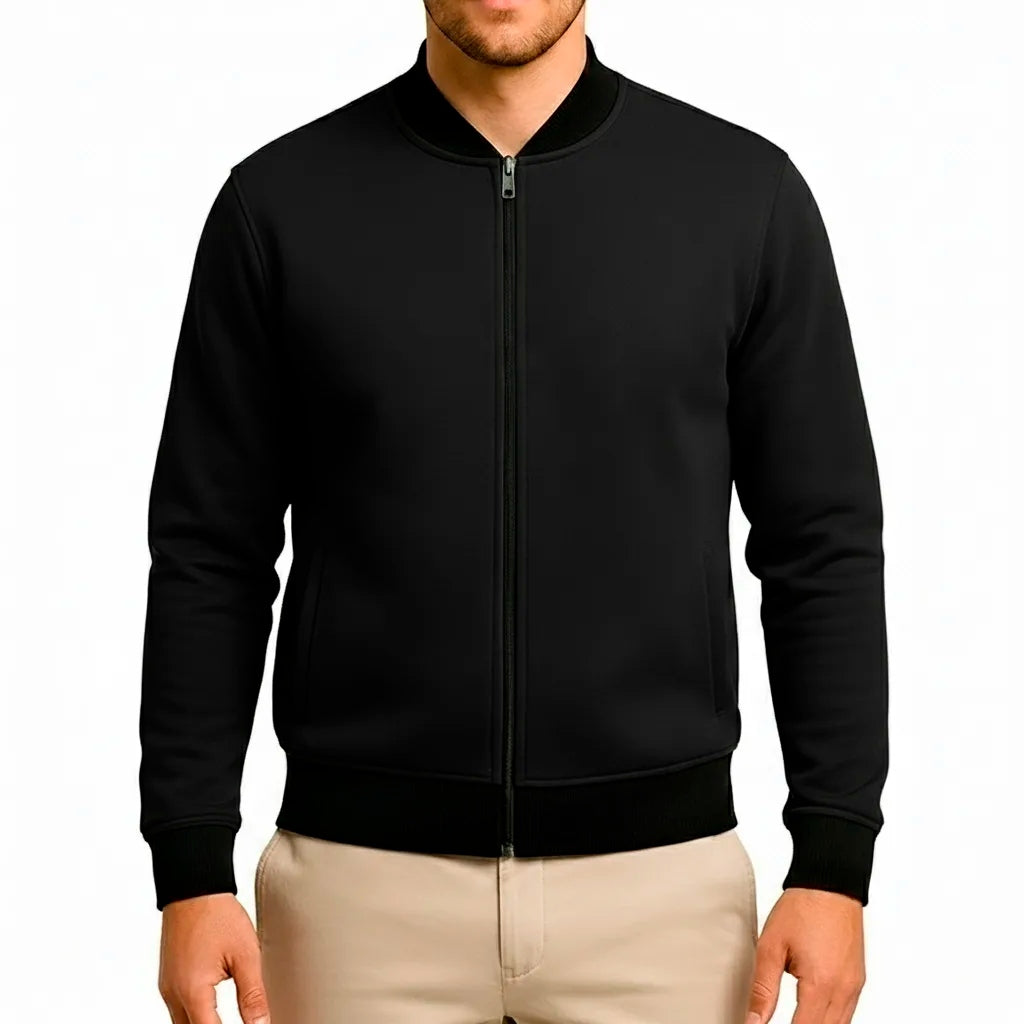 Chaqueta Bomber Men Black