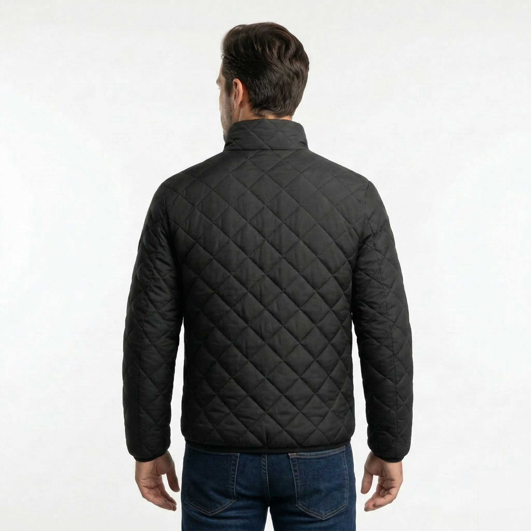 Chaqueta Acolchada Classic Men Rombo Black