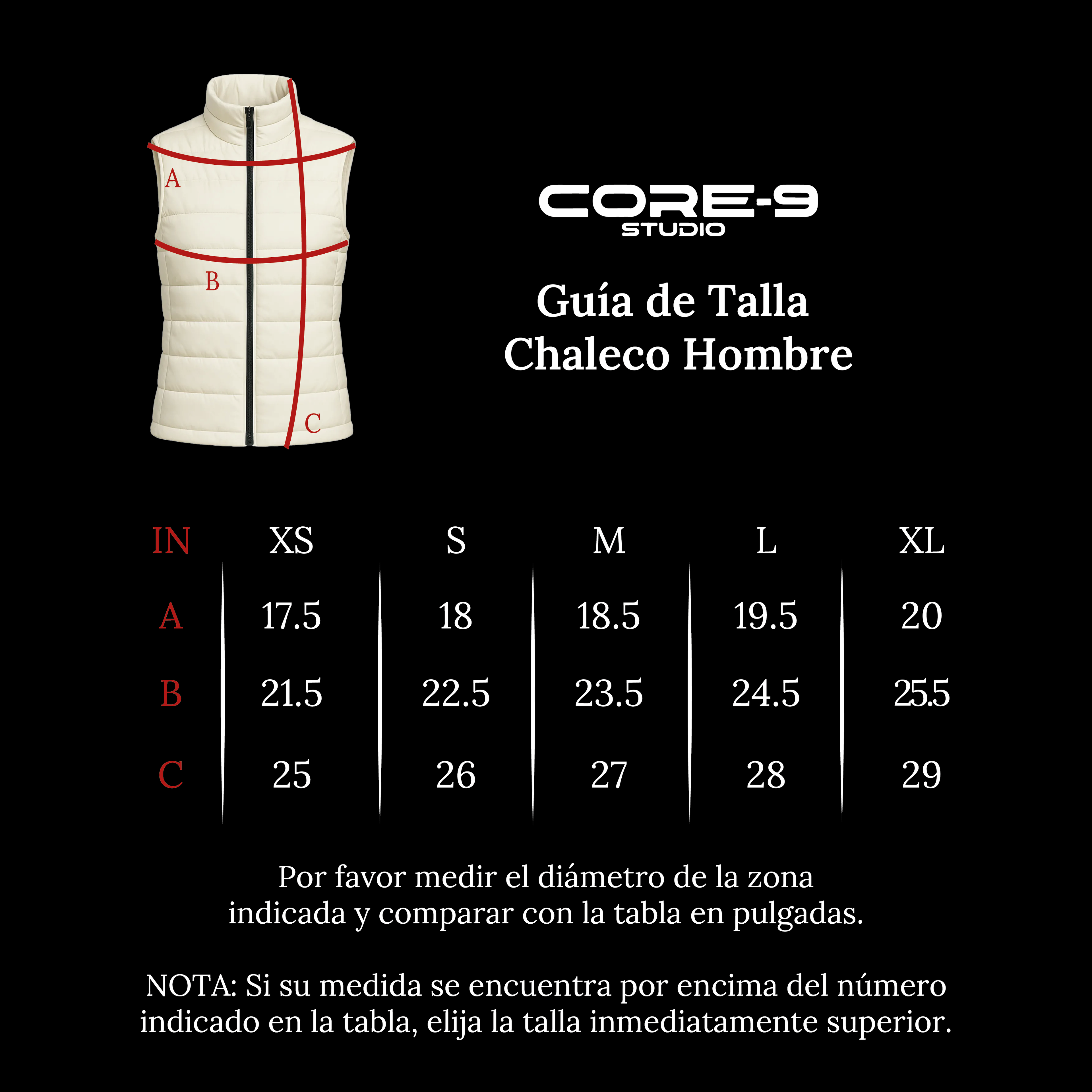 Chaleco Acolchado Men Navy