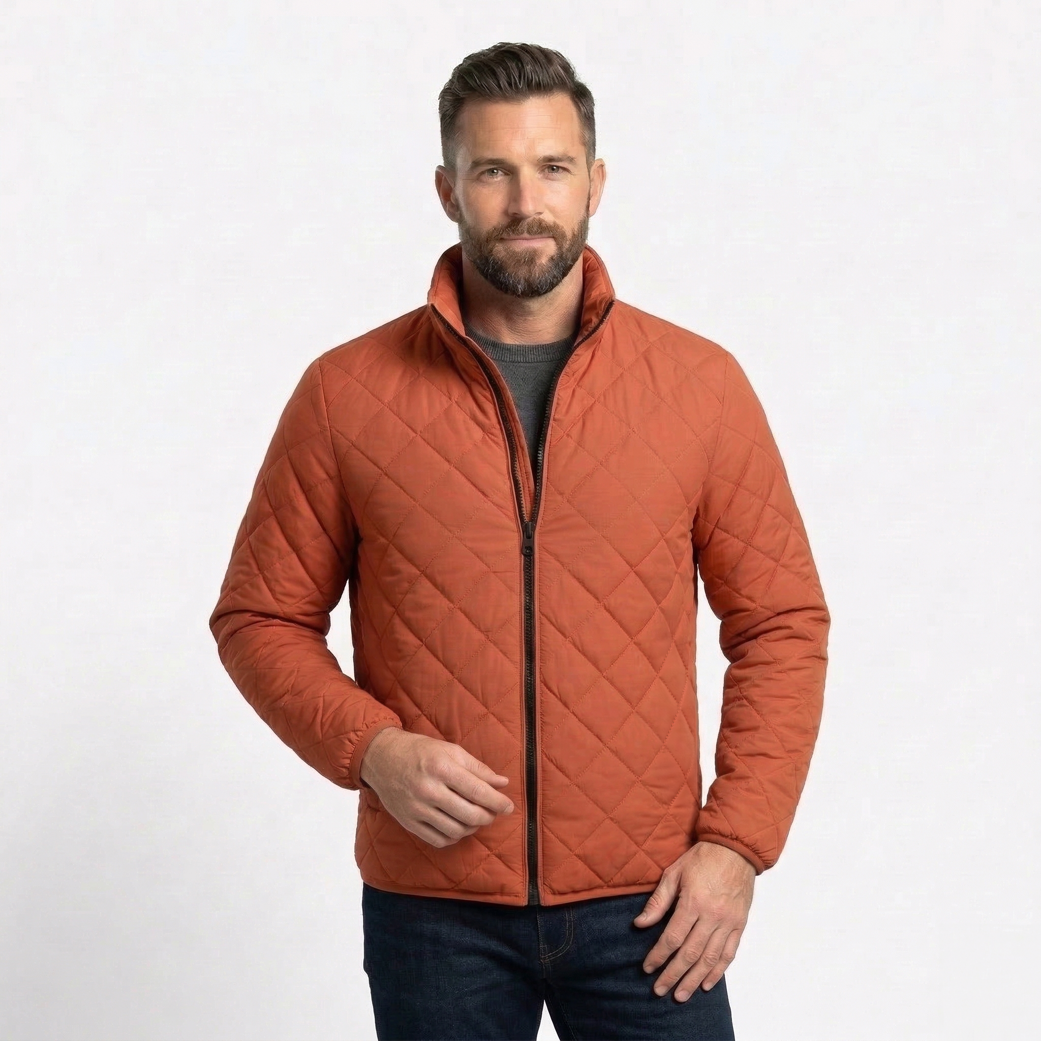 Chaqueta Acolchada Classic Men Rombo Terra