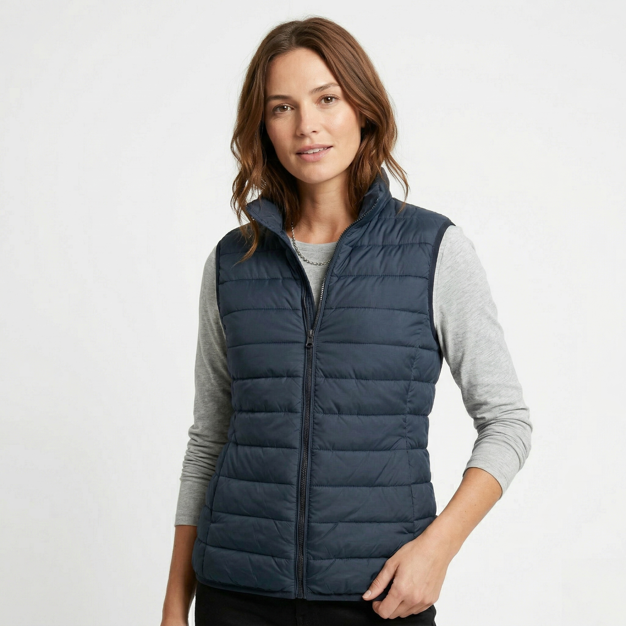 Chaleco Acolchado Women Navy