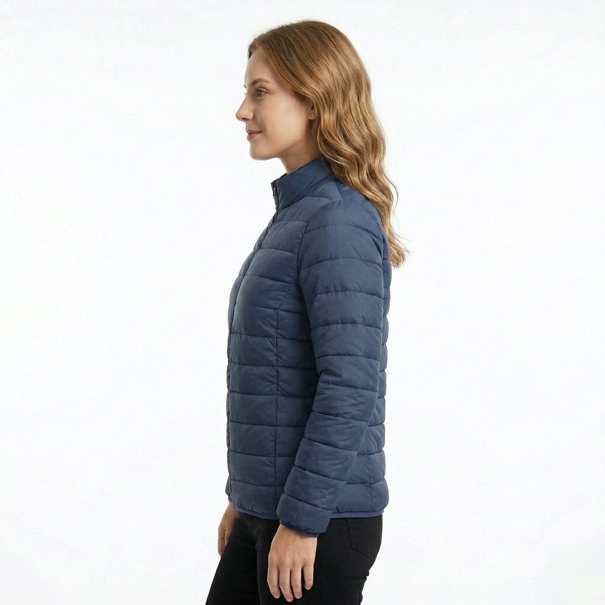 Chaqueta Acolchada Classic Women Navy