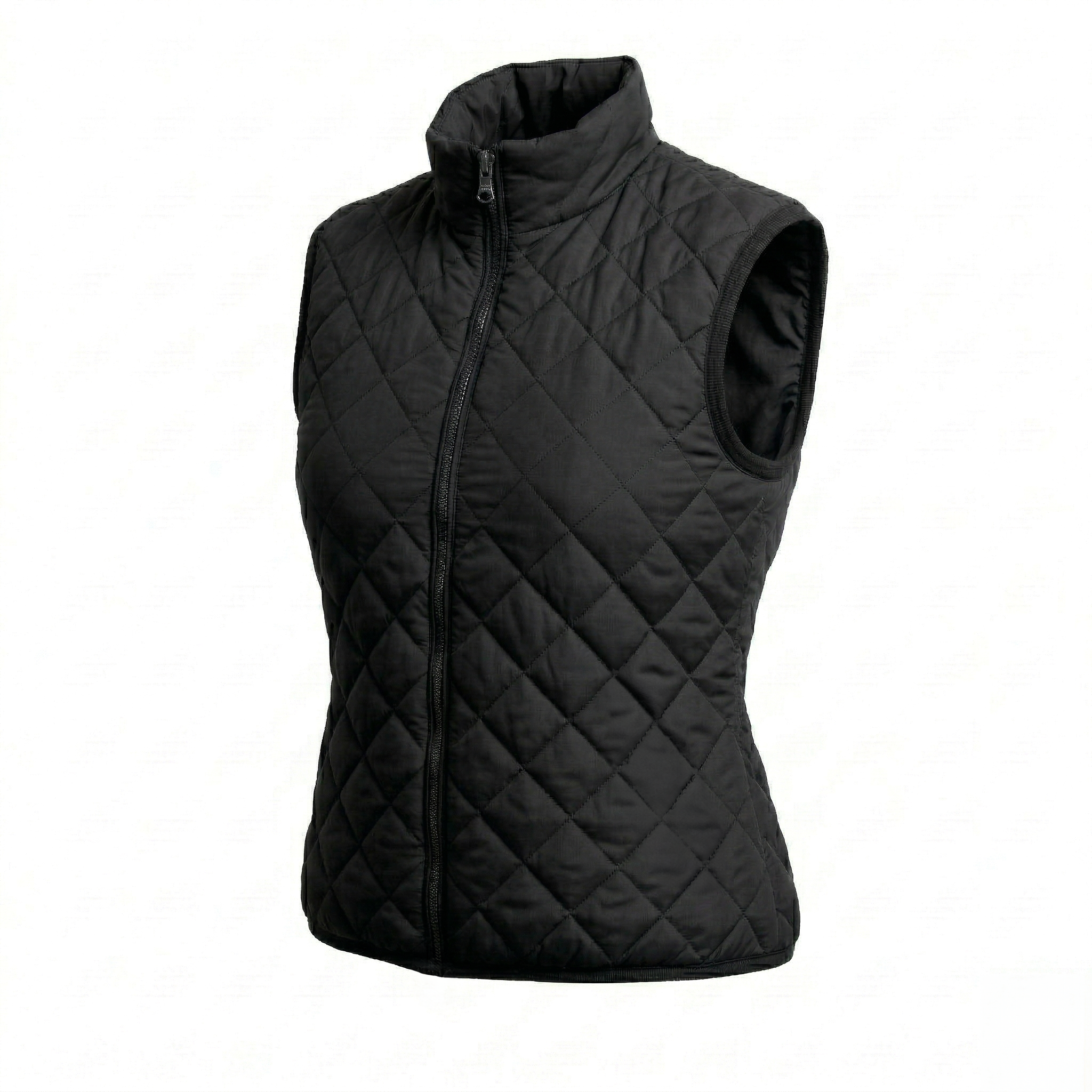 Chaleco Acolchado Rombo Women Black