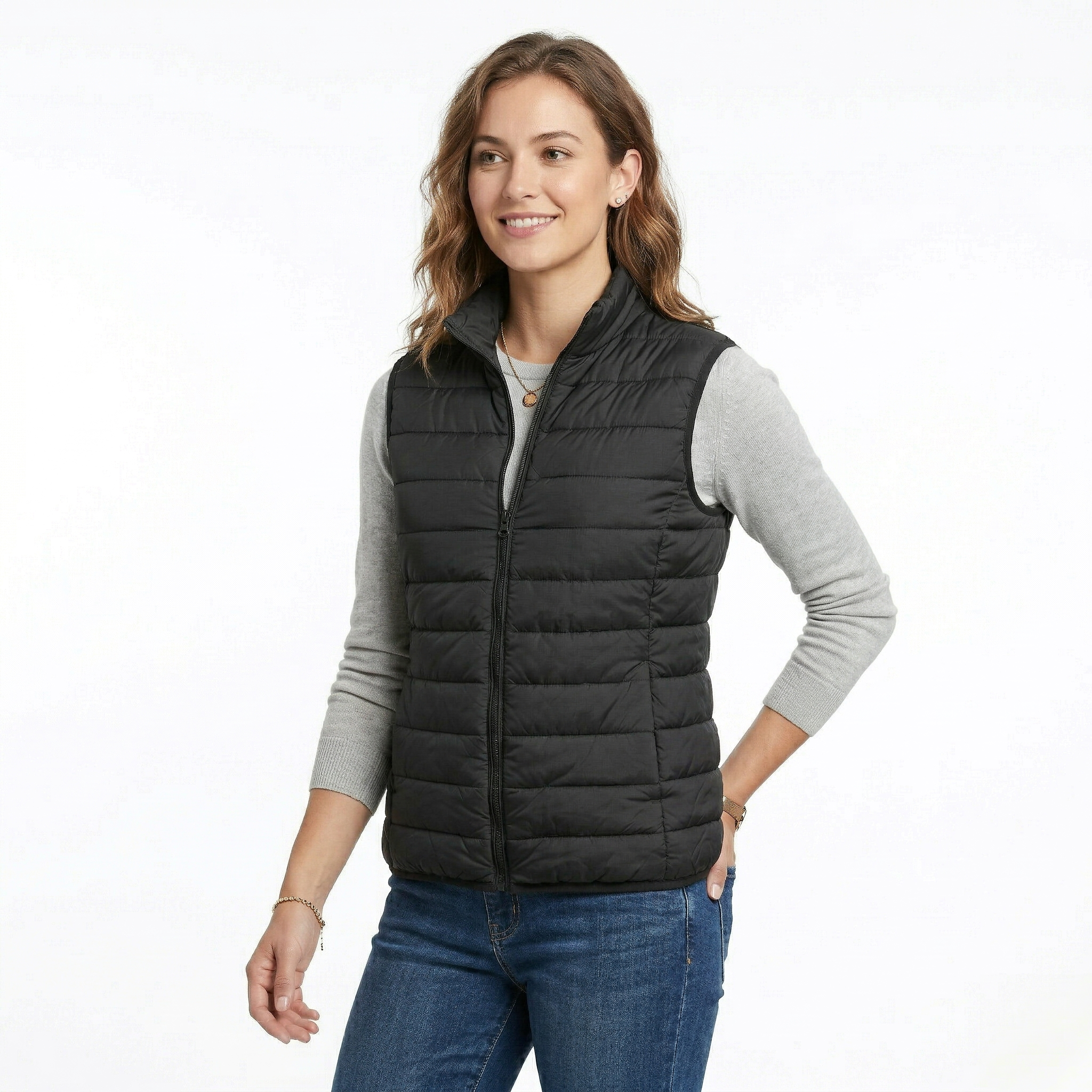 Chaleco Acolchado Women Black