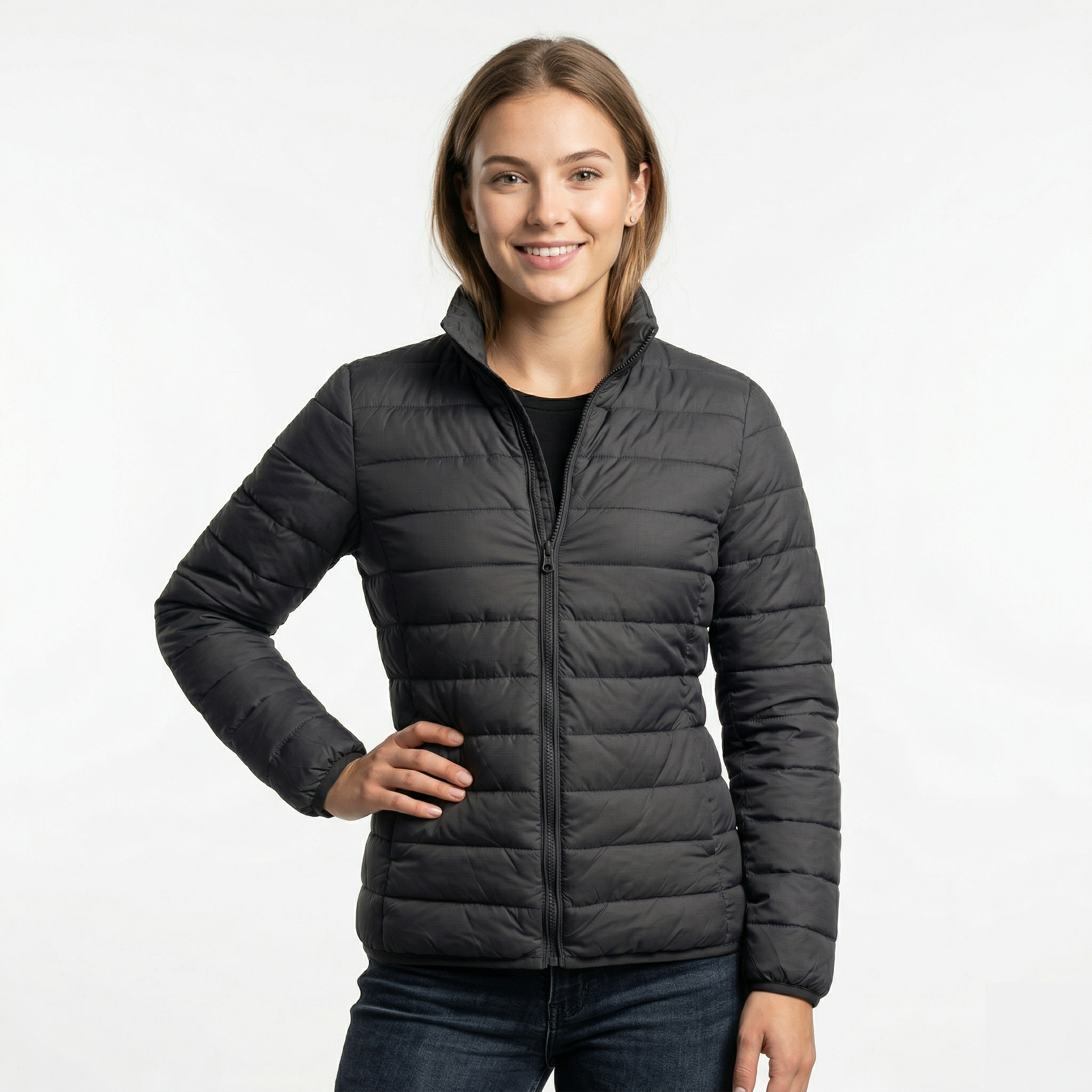 Chaqueta Acolchada Classic Women Black