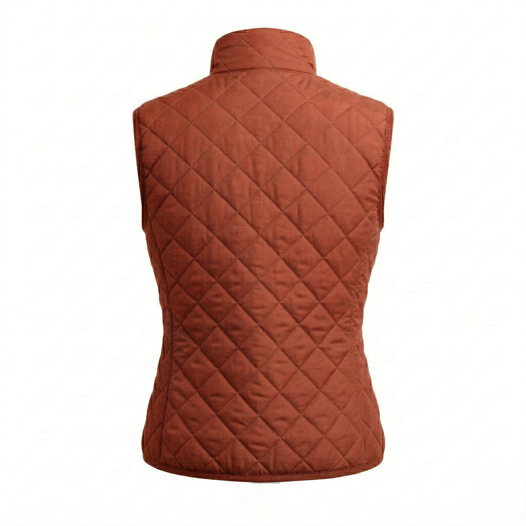 Chaleco Acolchado Rombo Women Terracota