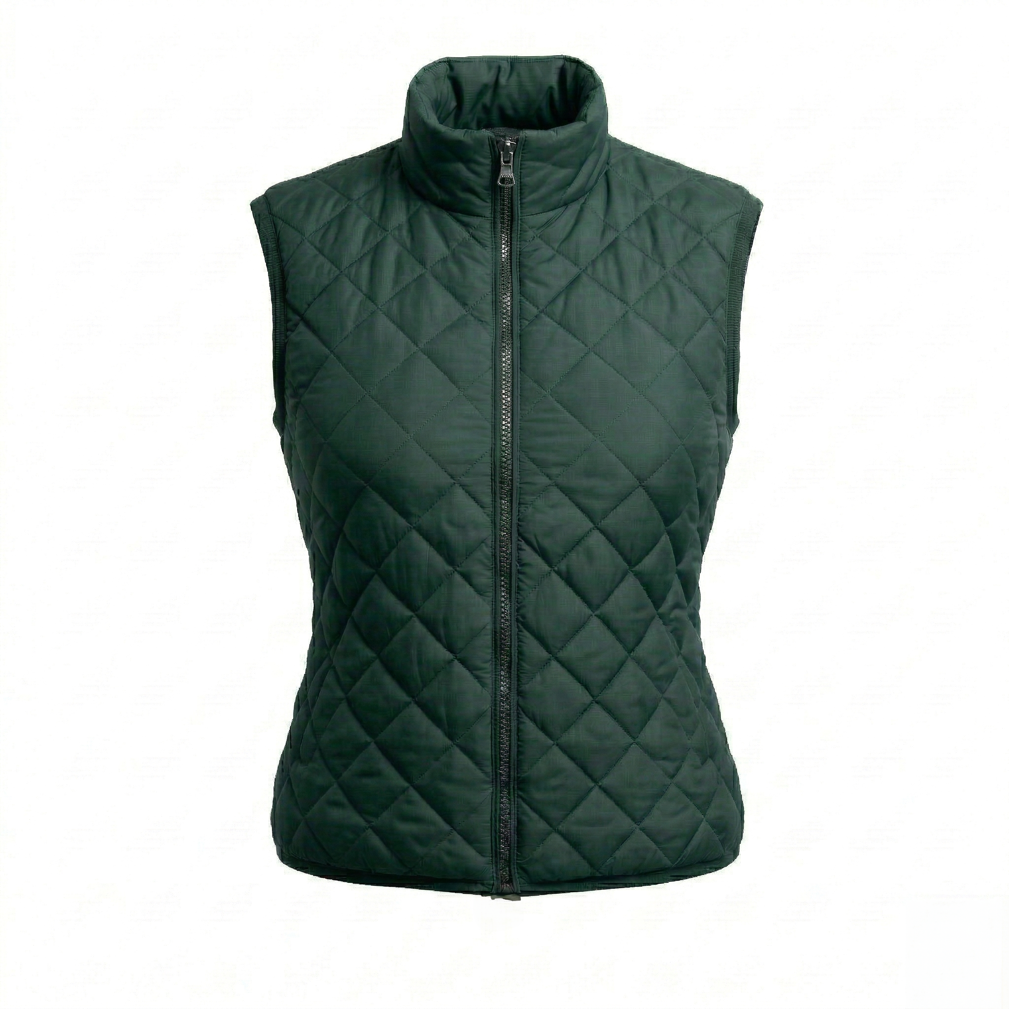 Chaleco Acolchado Rombo Women Green