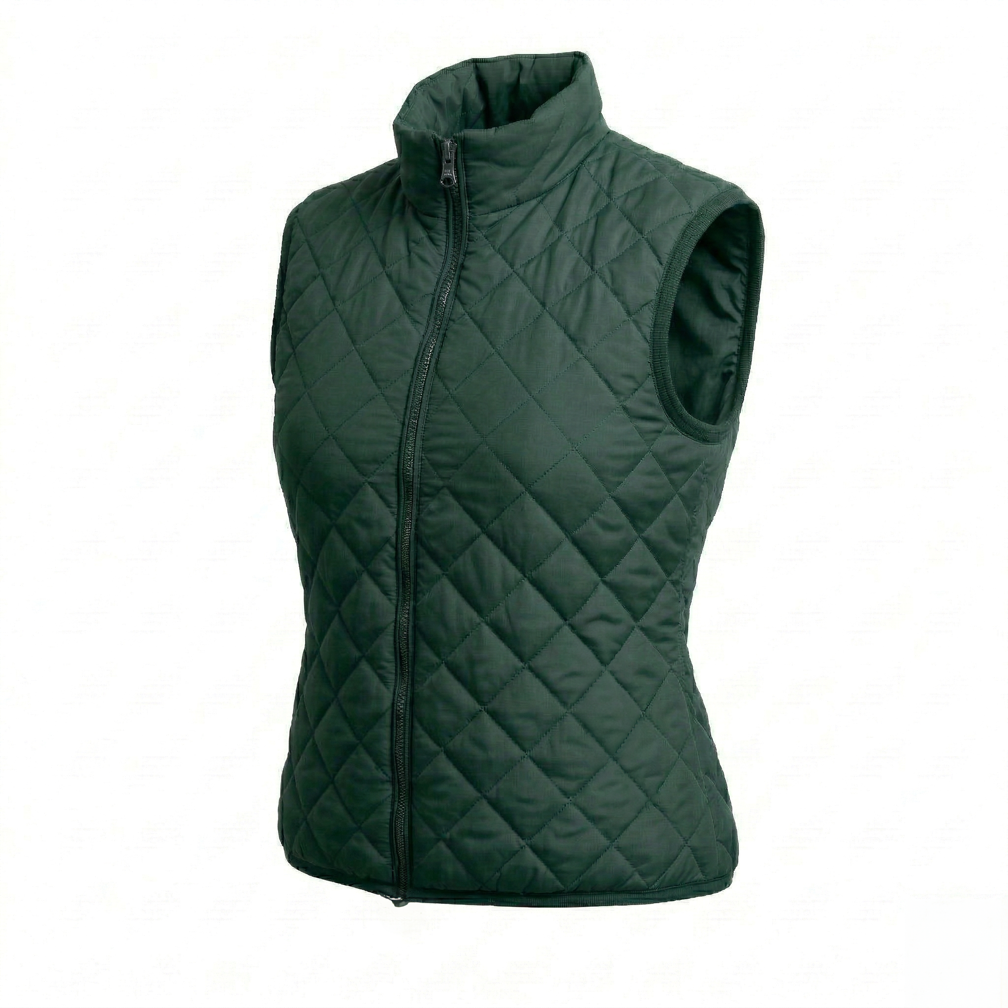 Chaleco Acolchado Rombo Women Green