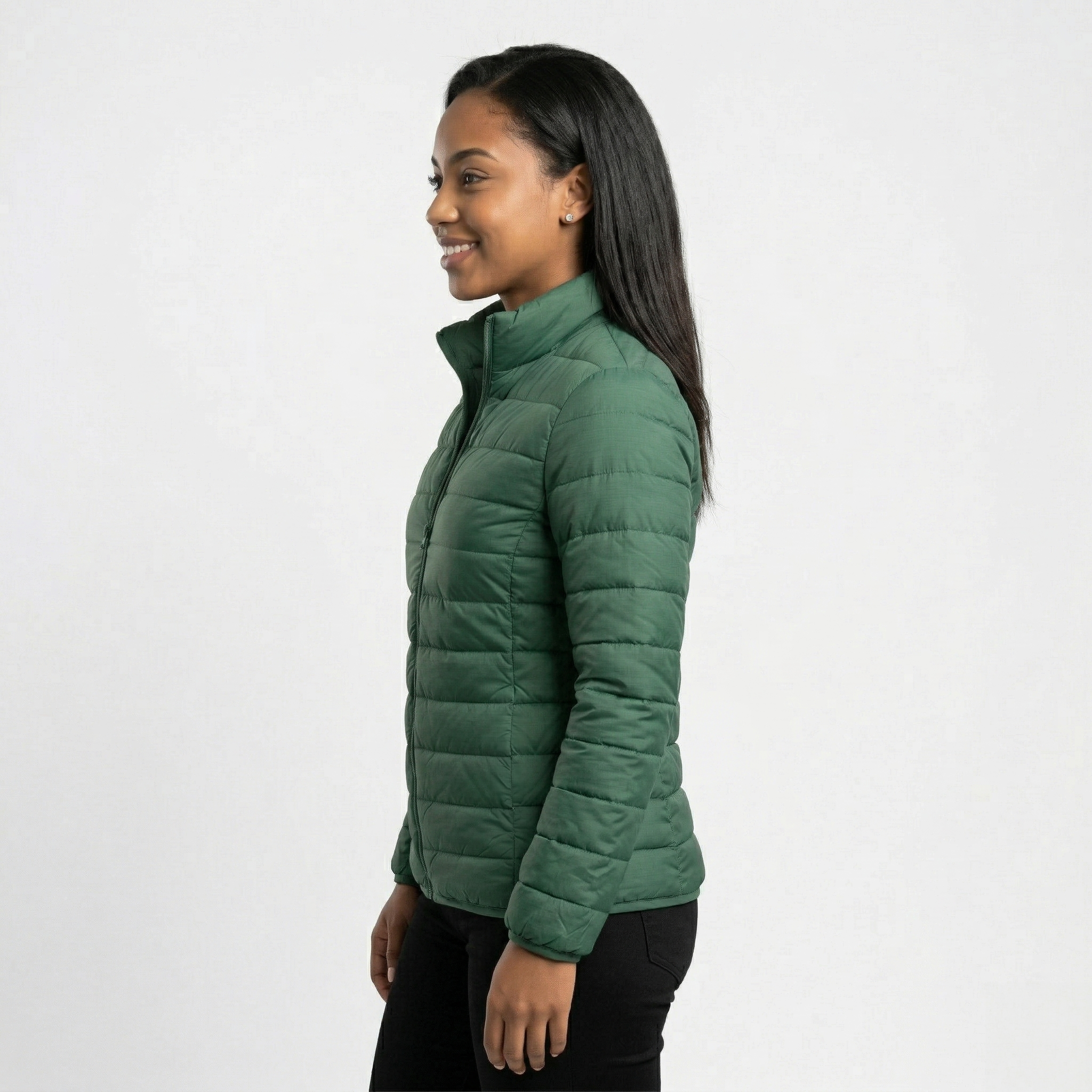 Chaqueta Acolchada Classic Women Green