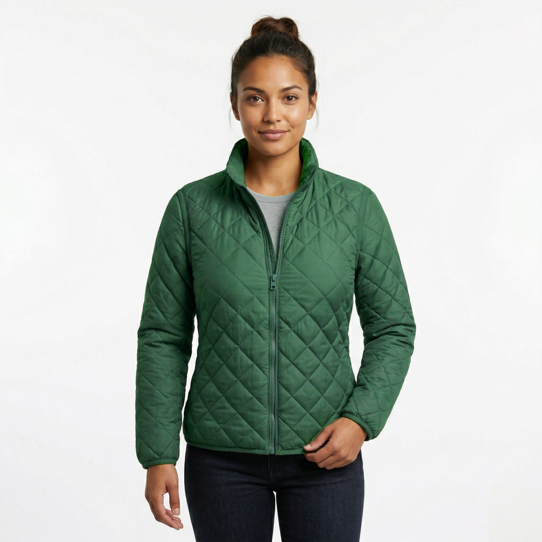 Chaqueta Acolchada Rombo Women Rombo Green