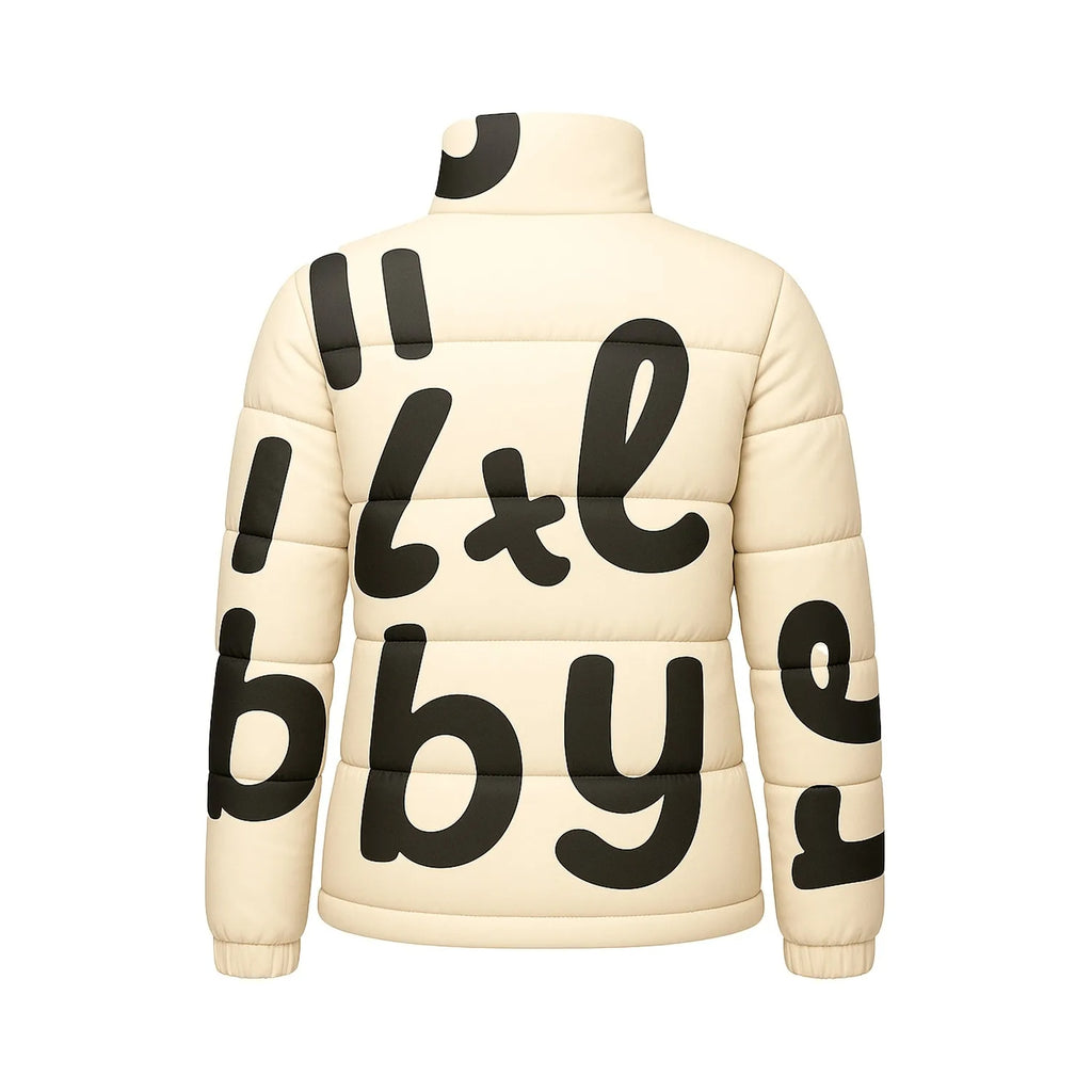 Chaqueta Acolchada Classic Women Letters