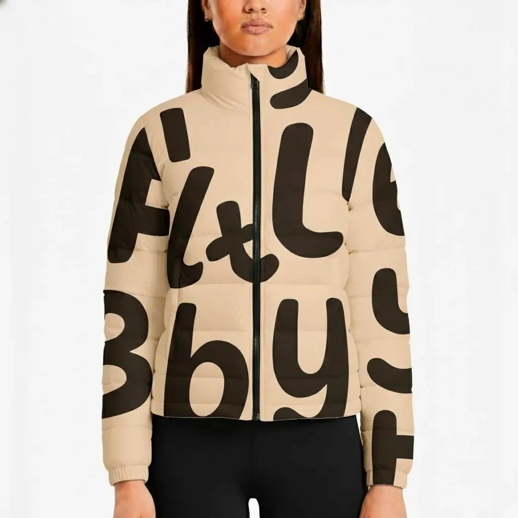 Chaqueta Acolchada Classic Women Letters