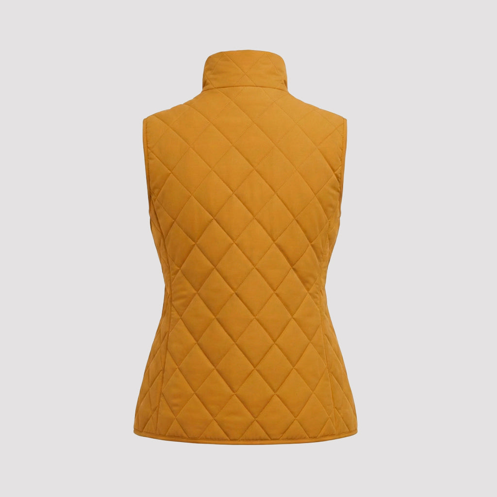 Chaleco Acolchado Women Mustard