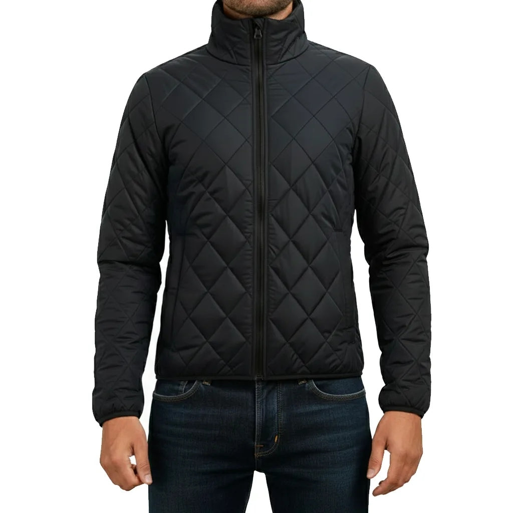 Chaqueta Acolchada Classic Men Rombo Black