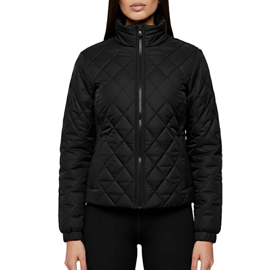 Chaqueta Acolchada Classic Women Rombo Black