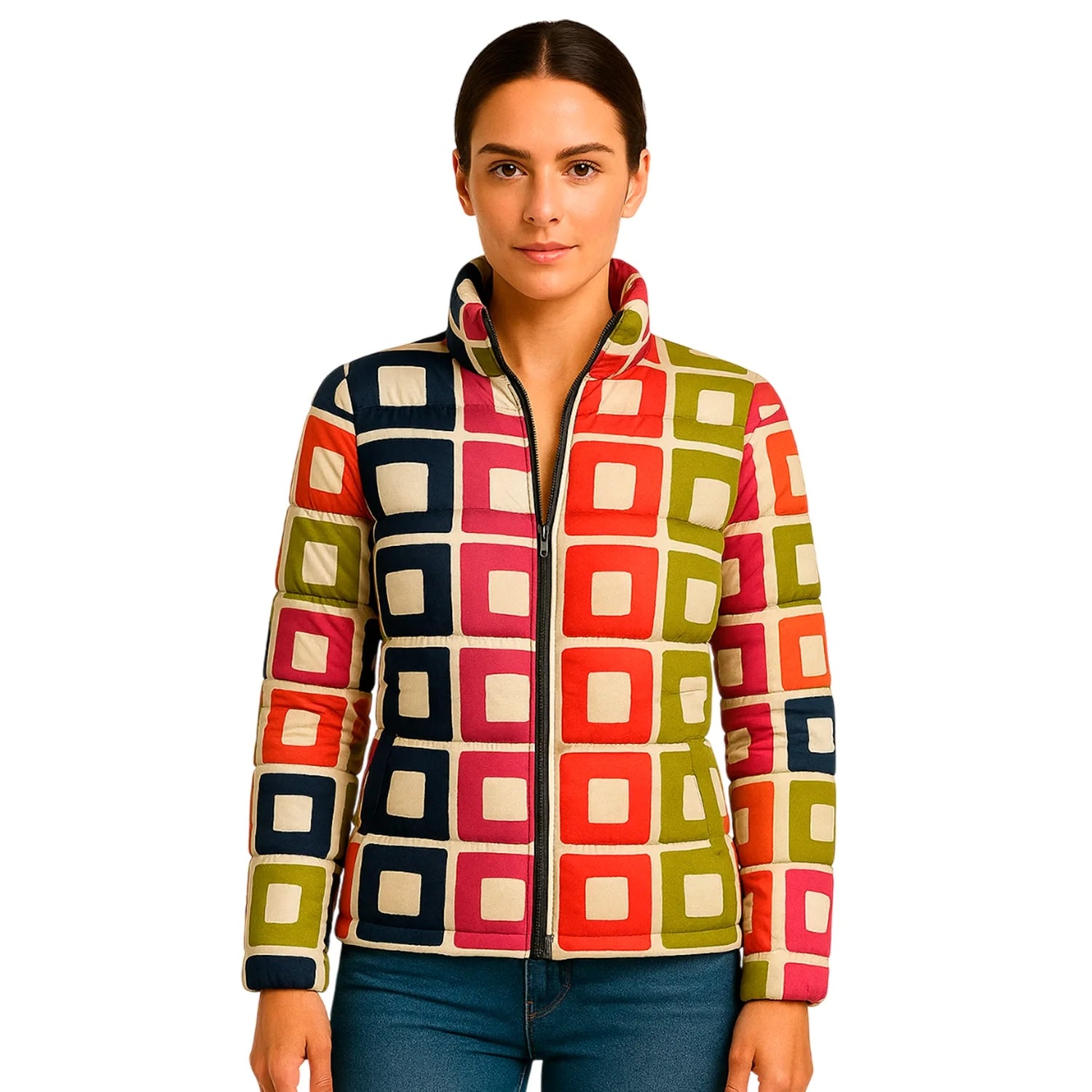 Chaqueta Acolchada Classic Women Paintings