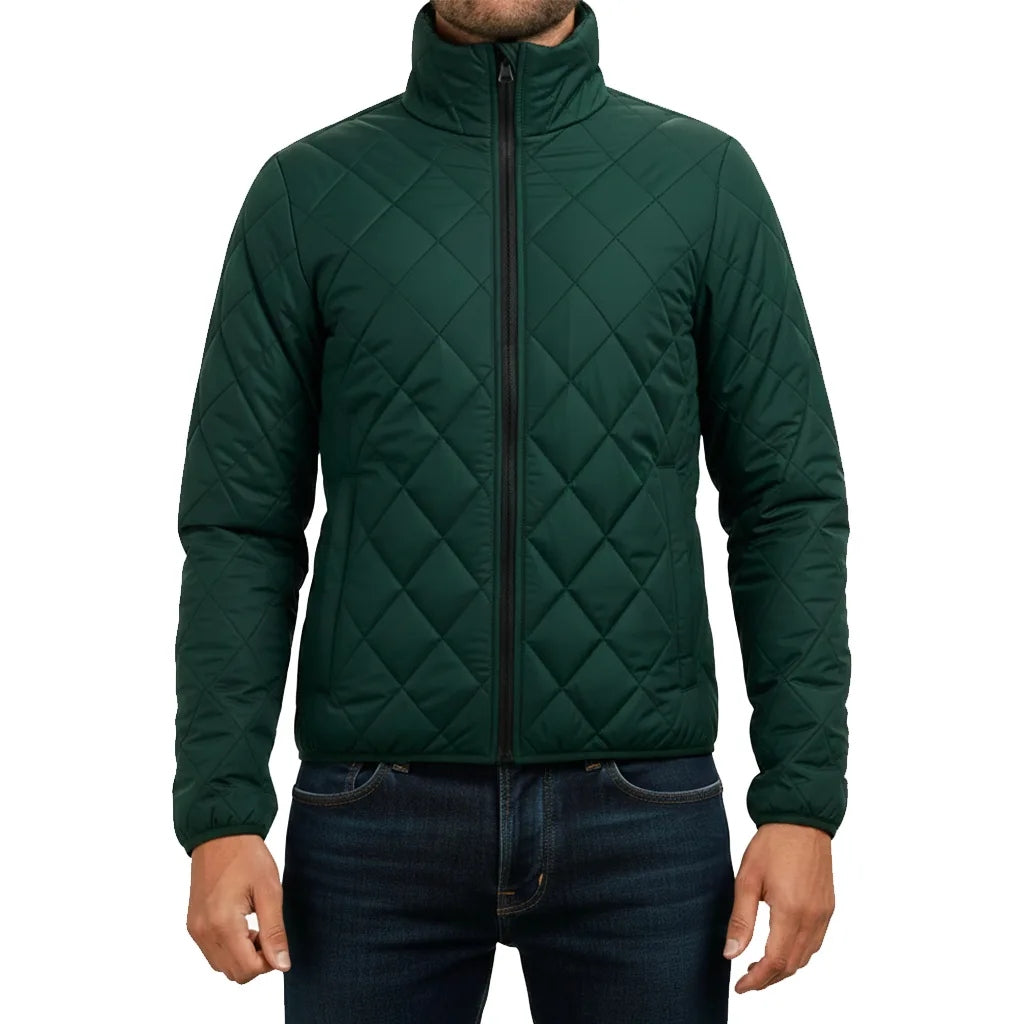 Chaqueta Acolchada Classic Men Rombo Green